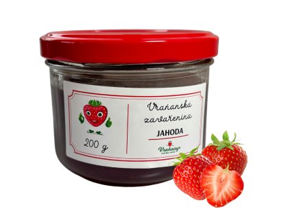 Jahodová zavařenina 200 g