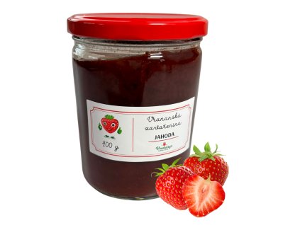 Jahodová zavařenina 400 g