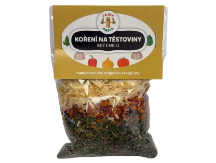 koreni na testoviny bez chilli