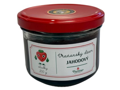 jahodovy dzem 200g sladky