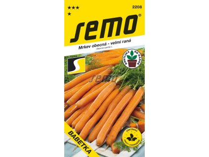 2208 semo zelenina mrkev obecna babetka