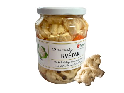 Vraňanský zavařený květák