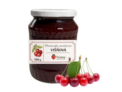 Vraňanská višňová zavařenina 700 g