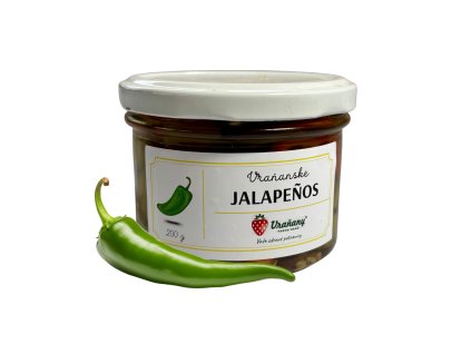 Vraňanské jalapeňos 200 g