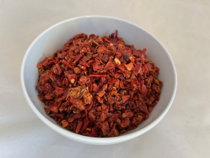 paprikové floky červené