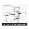 Kompletní sestava lešení Plettac PD70 - 42,4 m