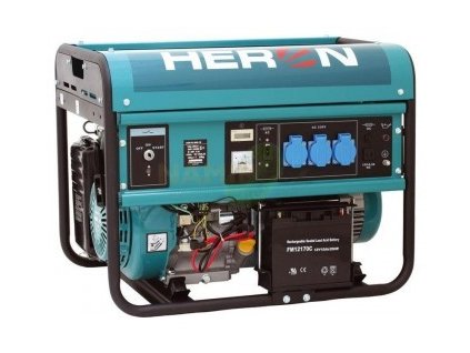 Elektrocentrála HERON 5,5 KW AVR elektronika - 3846
