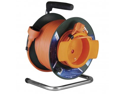 Prodlužovací kabel na bubnu PVC | 1 zásuvka, 230 V / 25 m (1,5 mm²) - KL29001