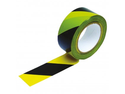 Páska varovací | černo-žlutá samolepící 33 m - ZN38947