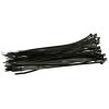 Vázací pásky nylonové černé | 200x3,6 mm, 1bal/50ks - XT922036