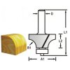 Zaoblovací fréza s ložiskem stopka 6 mm,19x9,5x53 mm R=3,2mmm - D-48290