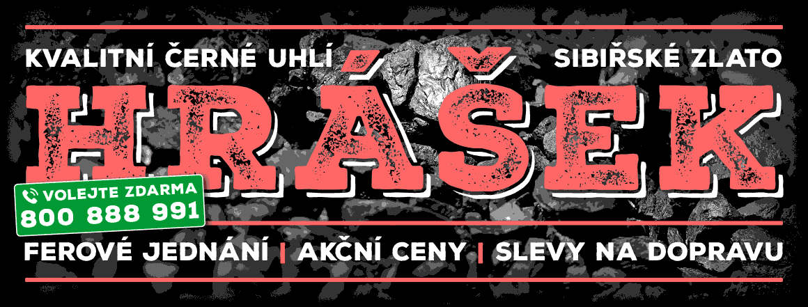 černé uhlí ze Sibiře