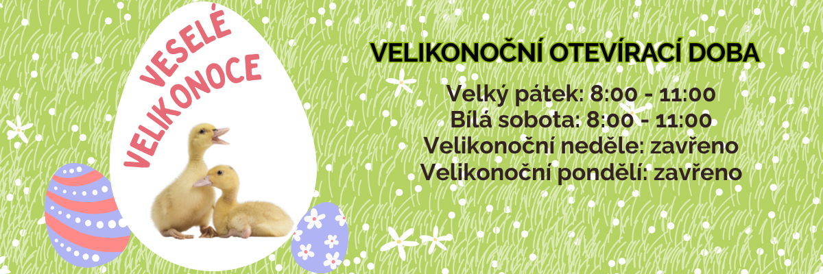 Velikonoční otevírací doba