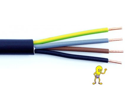 Kabel CYKY-J 4x1.5 měděný elektroinstalační