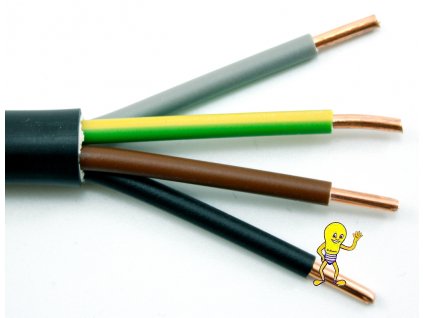 Kabel CYKY-J 4x4 měděný elektroinstalační