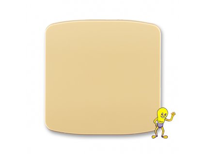 Tango Kryt spínače jednoduchý *3558A-A651 D béžová ABB