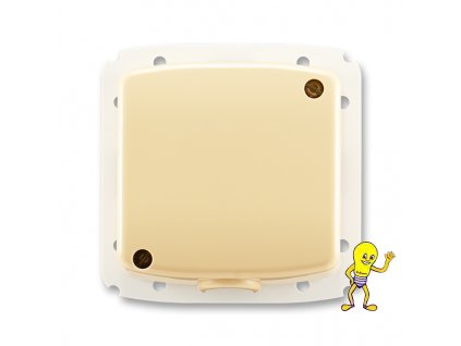 Tango Svorkovnice s krytem pro pohyblivý přívod 5x 2,5 mm2 Cu *3938A-A106 D béžová ABB