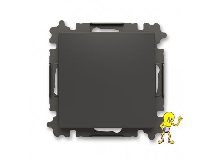 Zoni® 3902T-A00001 237 Kryt zaslepovací, s upevňovacím třmenem matná černá ABB