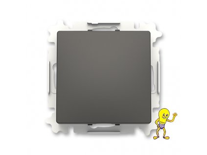 Zoni® 3938T-A00034 237 Vývodka kabelová (bez svorkovnice), s upevňovacím třmenem matná černá ABB