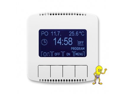 Tango Hodiny spínací programovatelné (ovládací jednotka) *3292A-A20301 B bílá ABB