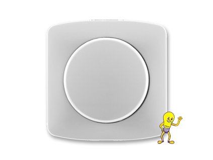 Tango Kryt stmívače s otočným ovládáním, s upevňovací maticí *3294A-A123 S šedá ABB