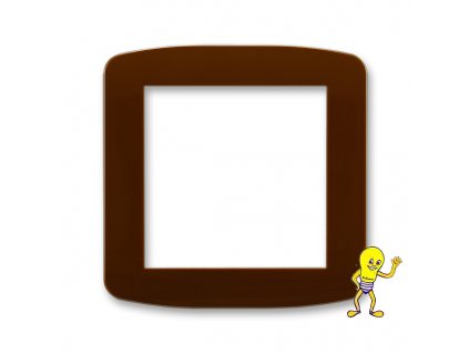 Tango Kryt pro přístroj osvětlení s LED nebo pro adaptér Profil 45 *5016A-A00070 H hnědá ABB