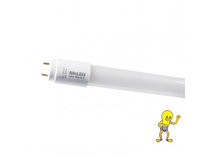 Trubice LED 18W/840 T8 studená bílá 4000K skleněná vyzařovací úhel 320° svítivost 1890lm, 1200mm ML-331.064.89.0 McLED