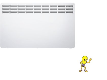 Přímotopný konvektor CWM 2000 U nástěnný 2,0 kW LCD regulátor, kabel s řídícím vodičem *200265 Stiebel eltron