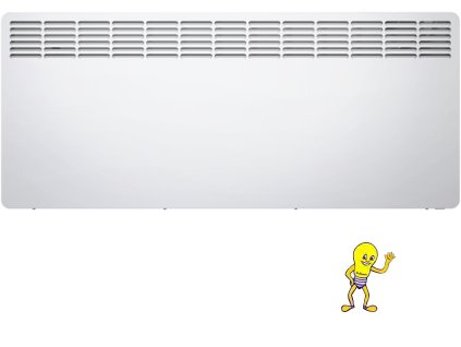 Přímotopný konvektor CWM 3000 U nástěnný 3,0 kW LCD regulátor, kabel s řídícím vodičem *200267 Stiebel eltron