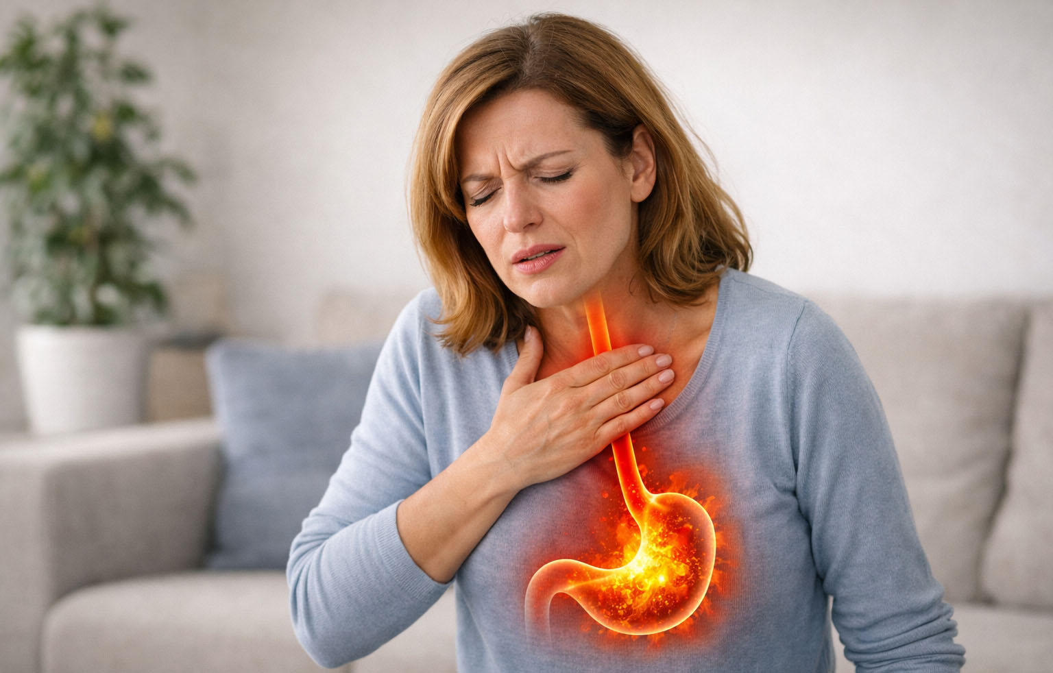 Pálení žáhy a reflux: proč vznikají a jak si skutečně ulevit