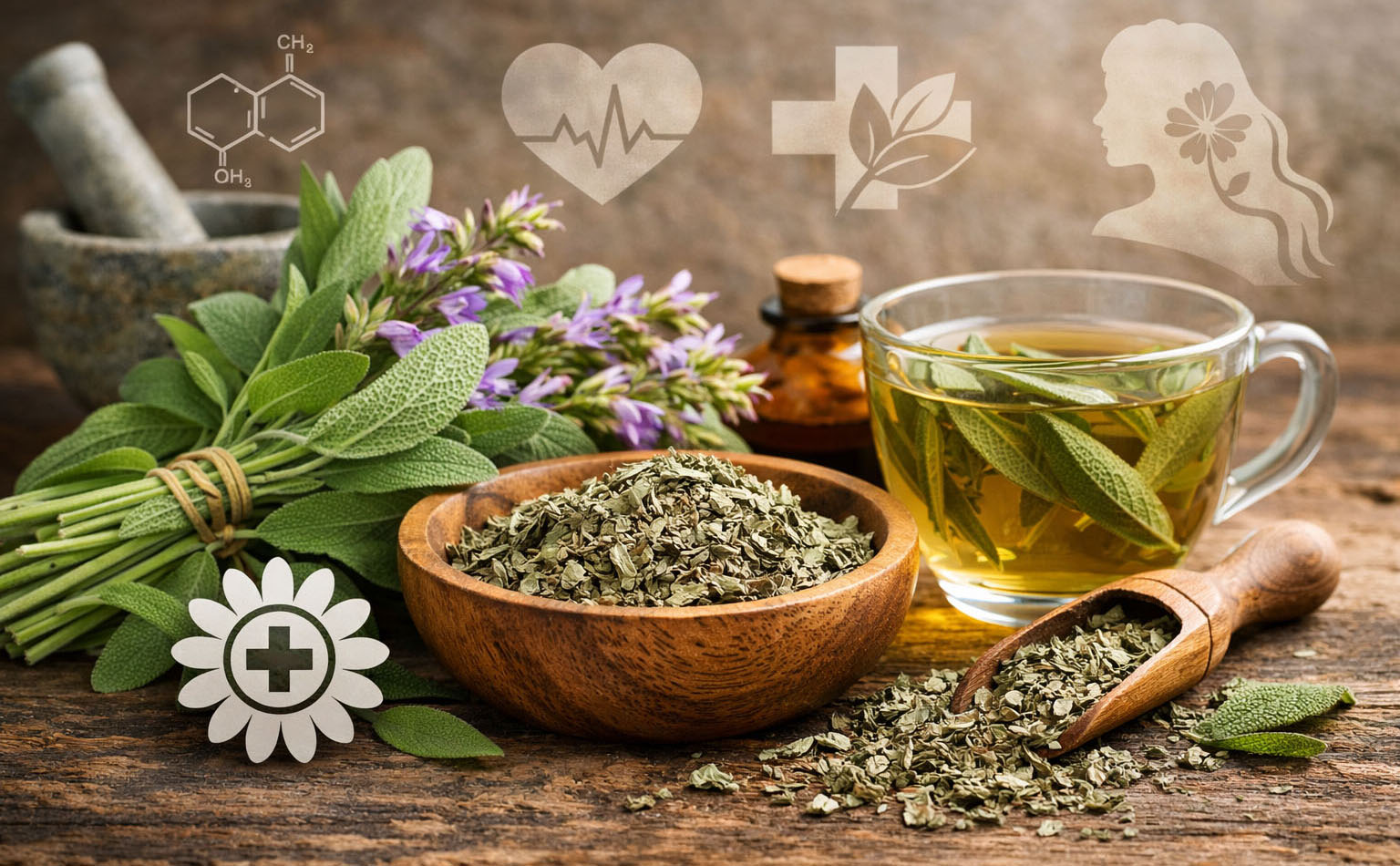 Šalvěj lékařská a její účinky: proč patří mezi nejoblíbenější bylinky