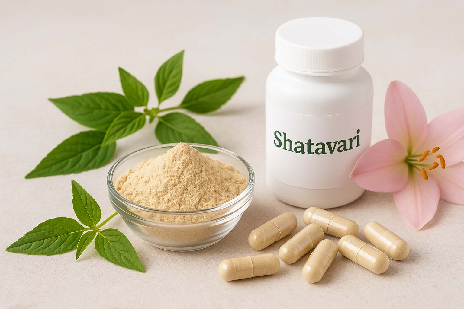 Shatavari – bylina pro hormonální rovnováhu a ženské zdraví