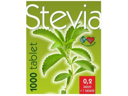 Stevia - 1000 tablet á 70mg v doze