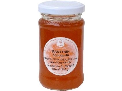 Rakytník do jogurtu fruktóza 210g