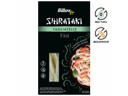 Konjakove testoviny Bitters tagliatelle