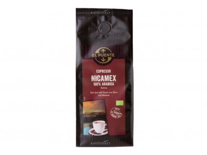 El Puente Fair Trade & Bio mletá Káva Nicamex espresso 250 g