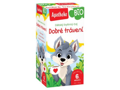 Apotheke DĚTSKÝ ČAJ BIO Na dobré trávení 20x1,5g