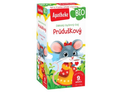 Apotheke DĚTSKÝ ČAJ BIO Průduškový 20x1,5g