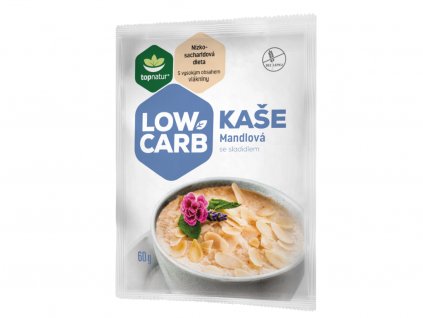 Topnatur low carb kaše mandlová 60g