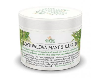 Gřešík Kostivalová mast s kafrem 50ml