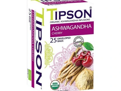 TIPSON BIO Ashwagandha Cherry 25x1,2g