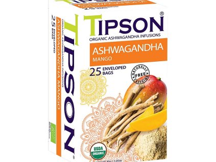 TIPSON BIO Ashwagandha Mango 25x1,2g