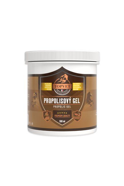 Green idea s.r.o. Topvet Propolisový gel 500 ml