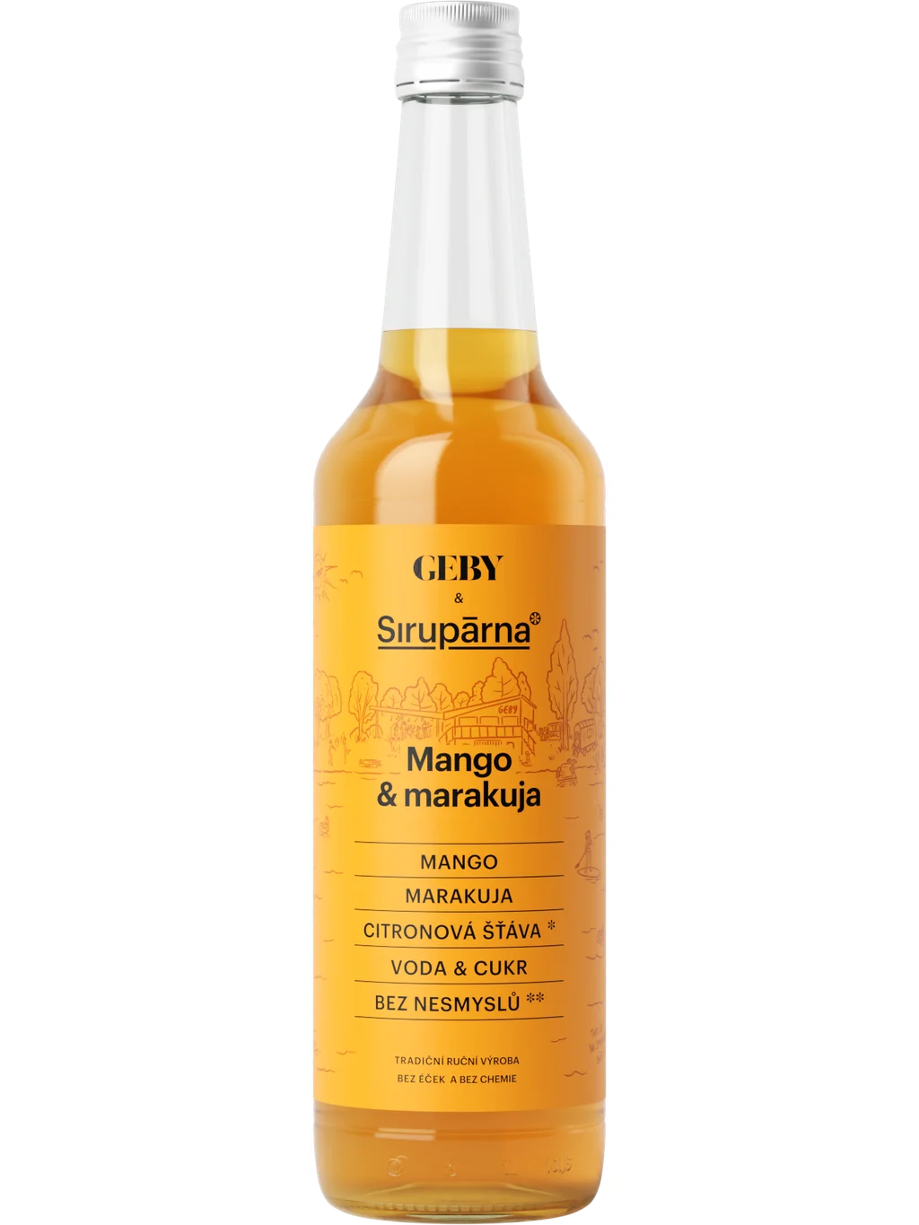 Sirupárna.s.r.o. Mango & marakuja sirup