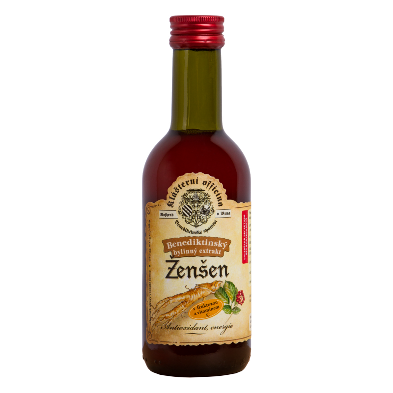 Levně Klášterní officína ŽENŠEN 250 ml
