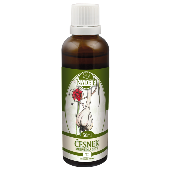 Naděje-Byliny ČESNEK MEDVĚDÍ A SETÝ 50ml