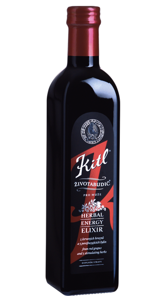 Kitl - zdraví v láhvy Kitl Životabudič pro muže 500 ml