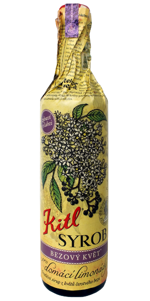 Kitl - zdraví v láhvy Kitl Syrob Bezový 500 ml