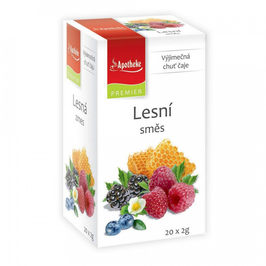 Levně Apotheke PREMIER Lesní směs čaj 20x2g