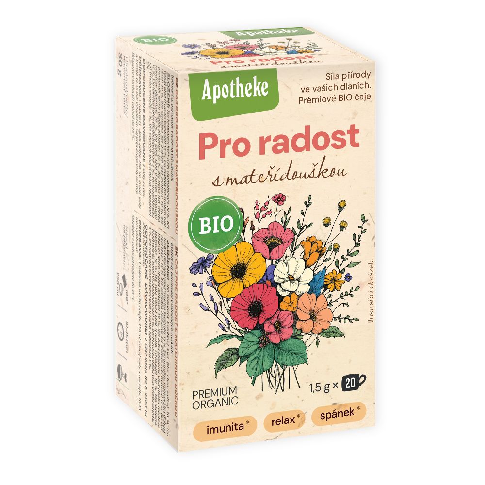 Apotheke BIO čaj Pro radost 20x1,5g